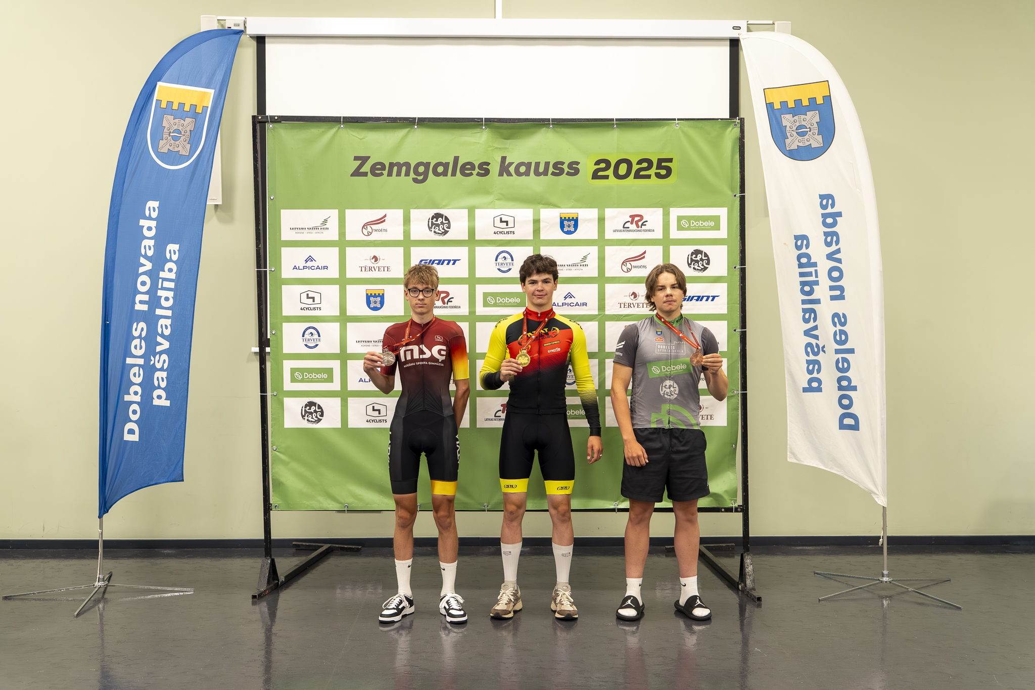 Marks Jākobsons uzvar "Zemgales kausu 2025"